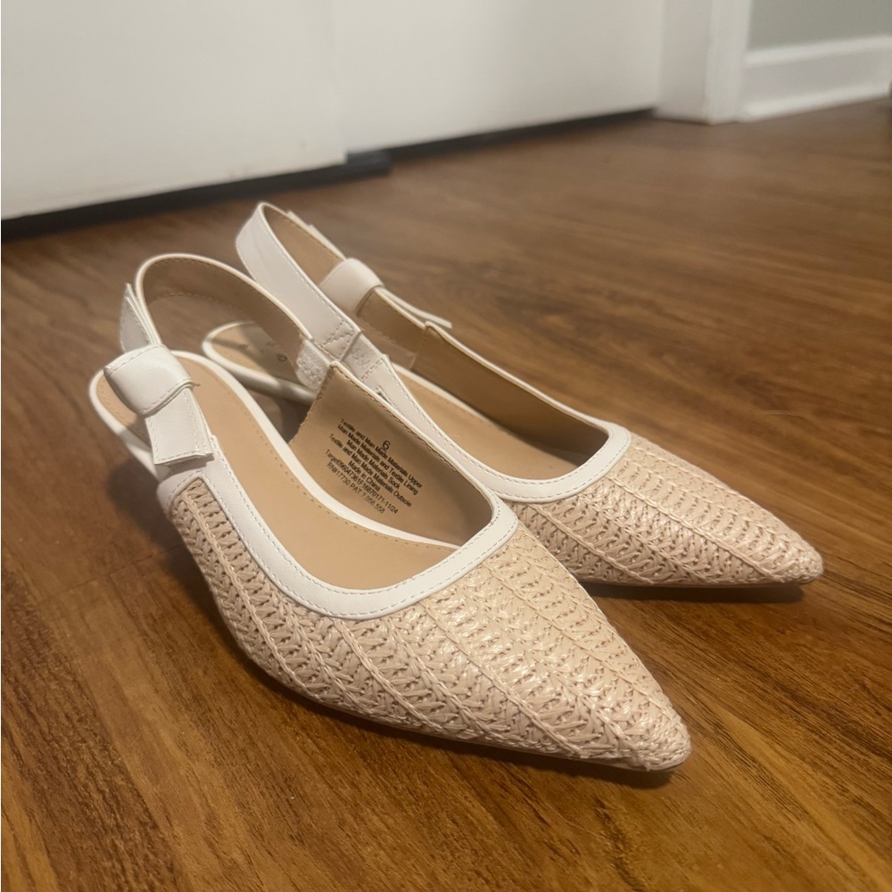 A New Day Raffia Heels